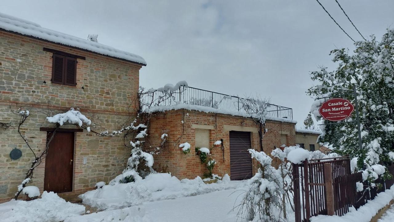 Casale San Martino Agriturismo Bio Sant'Angelo in Pontano Kültér fotó